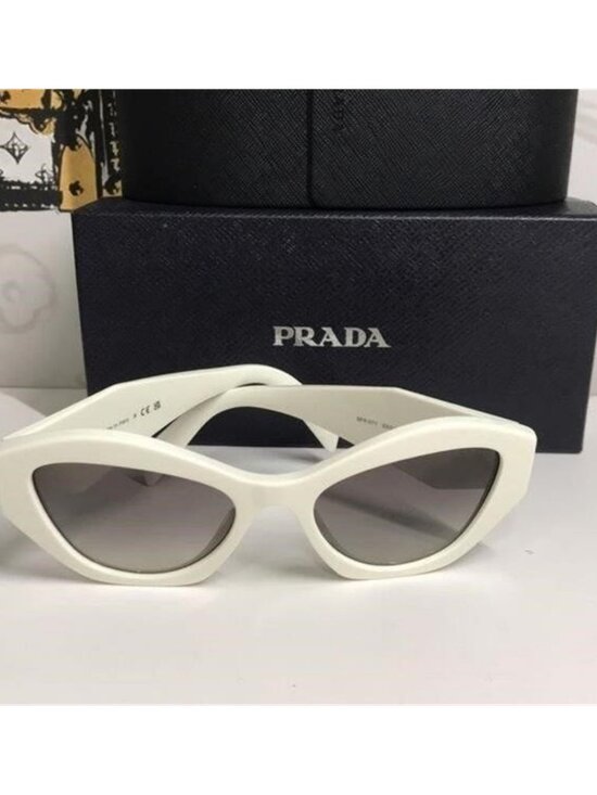 New Authentic Prada SPR 07Y Women’s Sunglasses – White Frame main image 7
